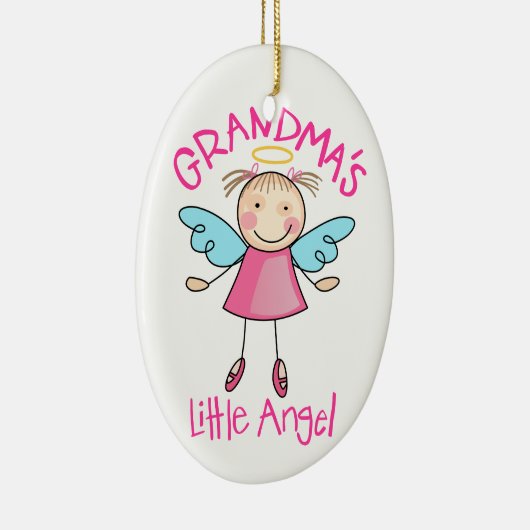 Oma's Little Angel Keramisch Ornament (Rechts)