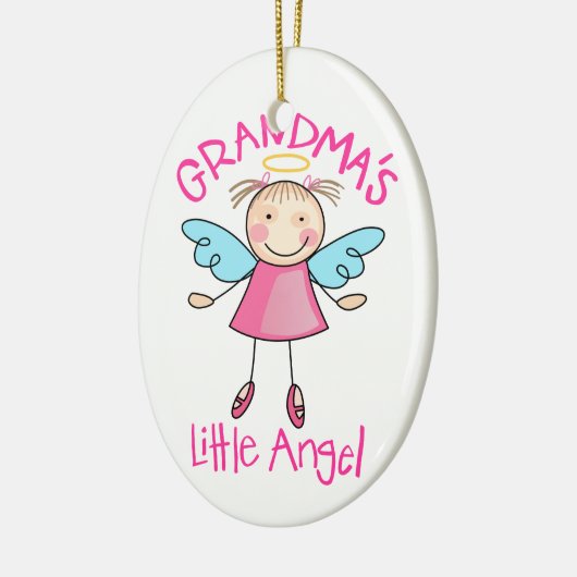 Oma's Little Angel Keramisch Ornament (Links)