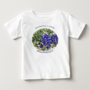 Oma's Little Bluebonnet Baby Shirt