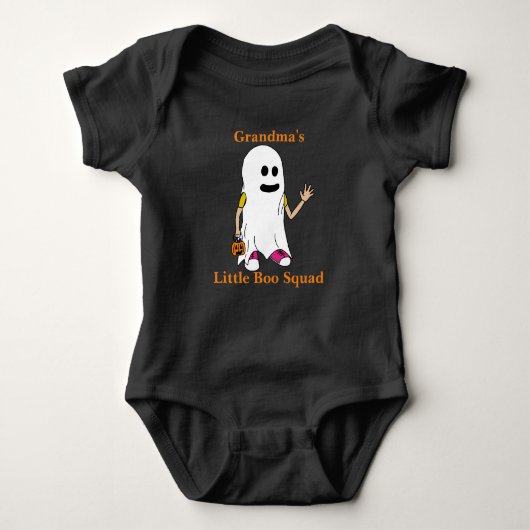 Oma's Little Boo Squad Romper (Voorkant)