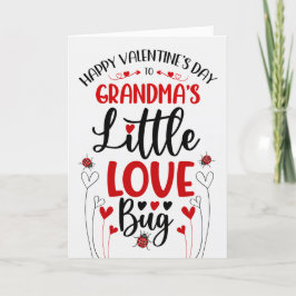 Oma's Little Love Bug Valentijn Feestdagen Kaart