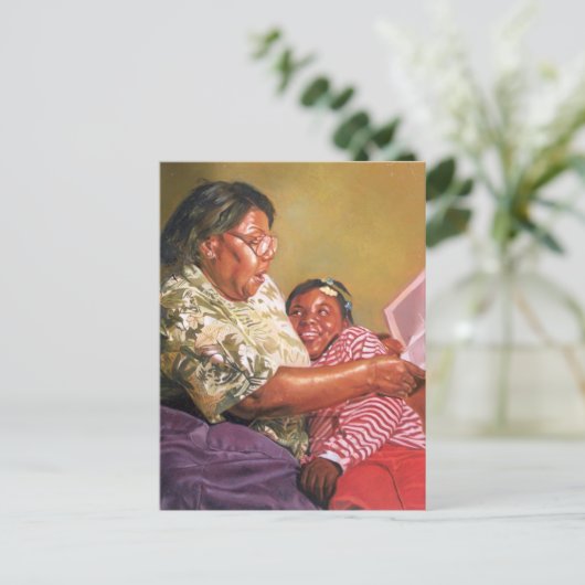 Oma's Love 1995 Briefkaart (Staand voorkant)