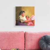 Oma's Love 1995 Canvas Afdruk (Insitu (Woonkamer))