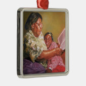 Oma's Love 1995 Metalen Ornament (Rechts)