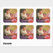 Oma's Love 1995 Vierkante Sticker (Vel)