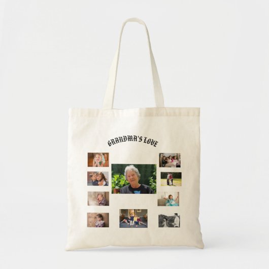 Oma's Love Grote Tote Tas (Voorkant)