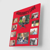 Oma's Love Square Wall klok (Hoek)