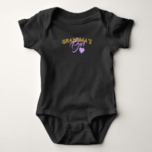 Oma's meisje -Baby Jersey Body Romper