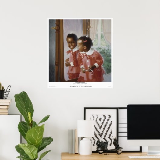 Oma's Mirror Poster (Thuiskantoor)