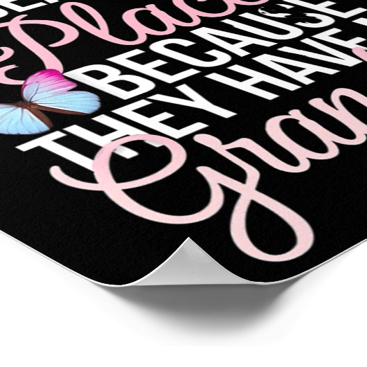 Oma's My Guardian Angel in Heaven Memorial Day Poster (Hoek)