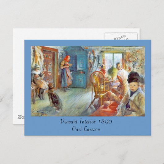 Oma's Needlework (boerenthuis) Briefkaart (Voorkant / Achterkant)