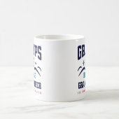 Oma's omdat opa voor oude jongens grappig is koffiemok (Center)