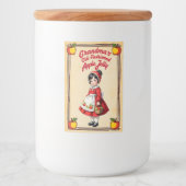 Oma's ouderwetse Apple Jelly Voedselcontainer Etiket (Voorkant)