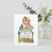 Oma's Pancake Flour  Food and Art Briefkaart (Staand voorkant)