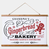 Oma's peperkoekbakkerij hangend wandkleed (Voorkant)