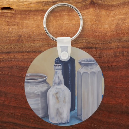 Oma's potten sleutelhanger (Voorkant)