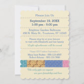 Oma's Quilt Custom Foto | Kies uw jaar Kaart (Achterkant)