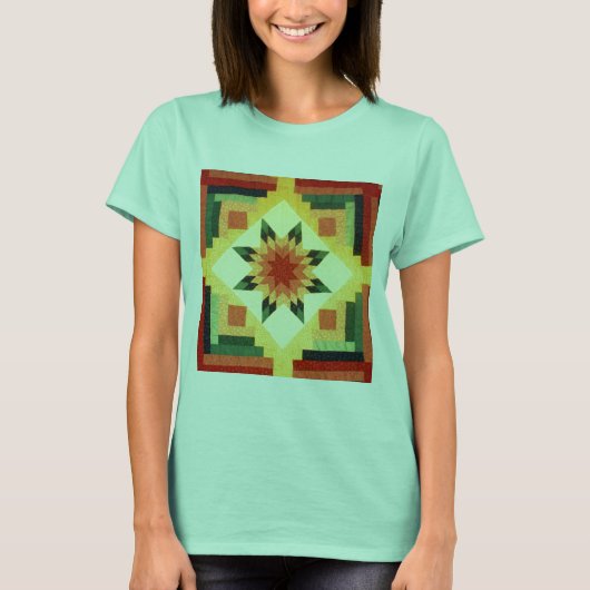 Oma's Quilt T-shirt (Voorkant)