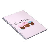 Oma's Recepten - Geglazuurde Cupcakes Notitieboek (Rechterzijde)