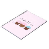 Oma's Recepten - Geglazuurde Cupcakes Notitieboek (Linkerzijde)