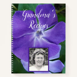 Oma's Recipe Book Periwinkle | Foto van oma Notitieboek
