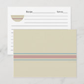 Oma's Recipe Kaart (Voorkant / Achterkant)