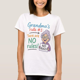 Oma's Rule Mode voor vrouwen T-shirt
