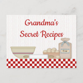 Oma's Secret Recepten Recept Kaart