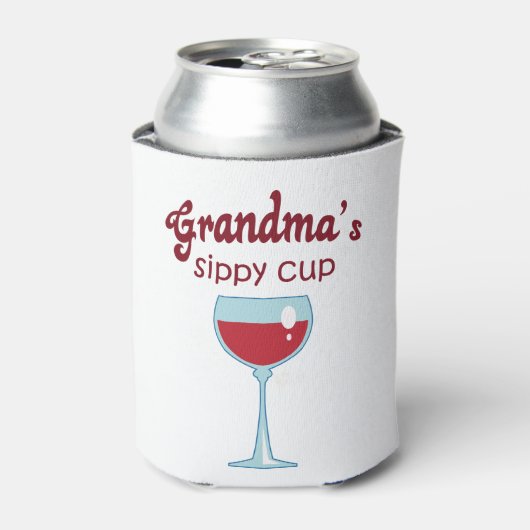 Oma's Sippy Cup Blikjeskoeler (Blikje Voorkant)
