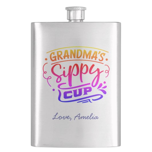 Oma's sippy cup grappige kolf flacon (Voorkant)