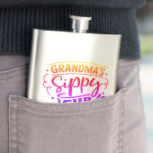 Oma's sippy cup grappige kolf flacon (Voorbeeld)