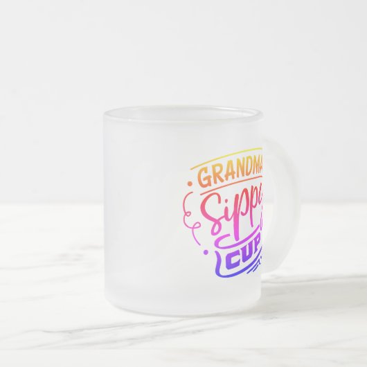 Oma's sippy cup grappige mok (Voorkant rechts)