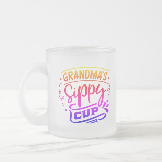 Oma's sippy cup grappige mok (Links)