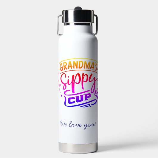 Oma's Sippy Cup Grappige Waterfles (Voorkant)