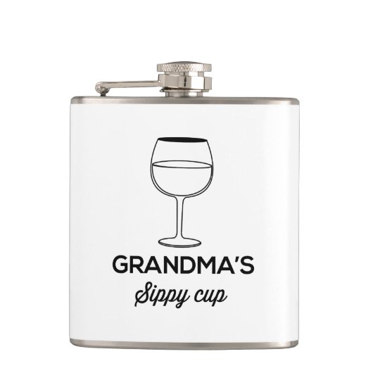 Oma's Sippy Cup Heupfles (Voorkant)
