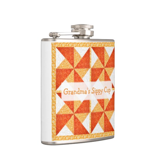 Oma's Sippy Cup Quilt Look Heupfles (Rechts)