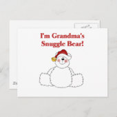 Oma's Snuggle Beer Tshirts en geschenken Briefkaart (Voorkant / Achterkant)