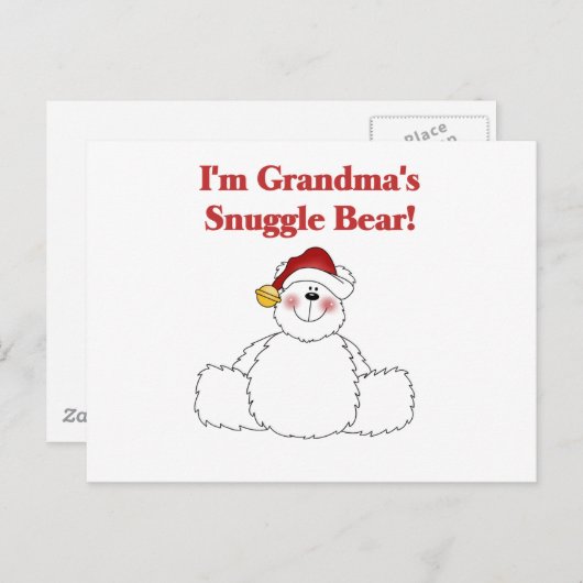 Oma's Snuggle Beer Tshirts en geschenken Briefkaart (Voorkant / Achterkant)