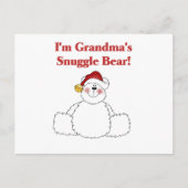 Oma's Snuggle Beer Tshirts en geschenken Briefkaart (Voorkant)