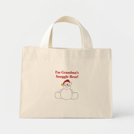 Oma's Snuggle Beer Tshirts en geschenken Mini Tote Bag (Voorkant)