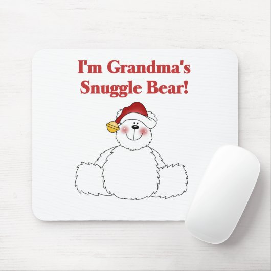 Oma's Snuggle Beer Tshirts en geschenken Muismat (Met muis)