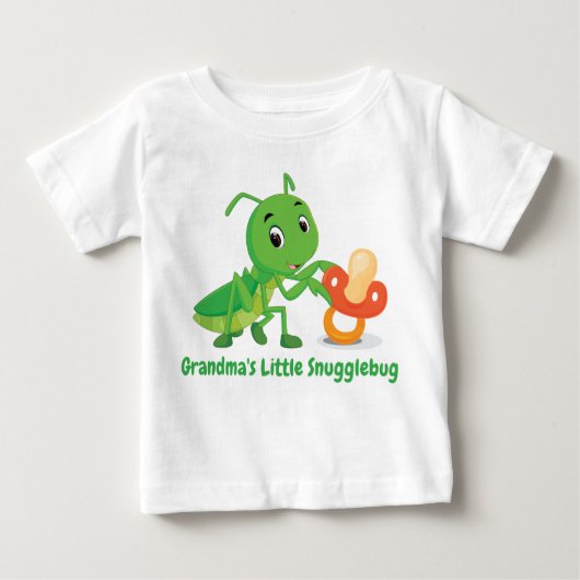 Oma's Snuggle Bug Baby T-Shirt (Voorkant)