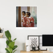 Oma's Spiegel Poster (Thuiskantoor)