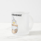 Oma's Sunshine-Afrikaans Amerikaans Meisje Matglas Koffiemok (Voorkant rechts)