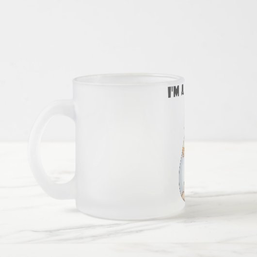 Oma's Sunshine-Afrikaans Amerikaans Meisje Matglas Koffiemok (Links)