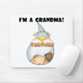 Oma's Sunshine-Afrikaans Amerikaans Meisje Muismat (Met muis)