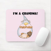 Oma's Sunshine-Afrikaans Amerikaans Meisje Muismat (Met muis)