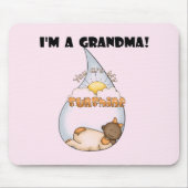 Oma's Sunshine-Afrikaans Amerikaans Meisje Muismat (Voorkant)