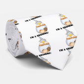 Oma's Sunshine-Afrikaans Amerikaans Meisje Stropdas (Opgerold)