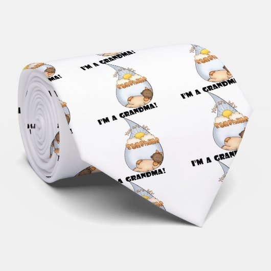 Oma's Sunshine-Afrikaans Amerikaans Meisje Stropdas (Opgerold)